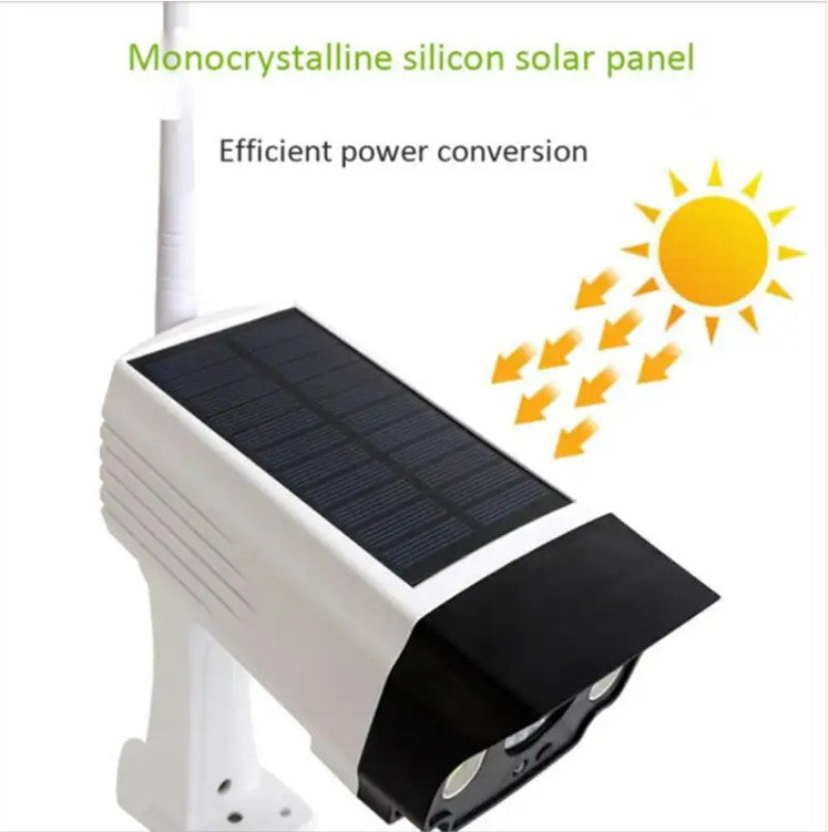 Radar Sensor LED Solar Camera Light